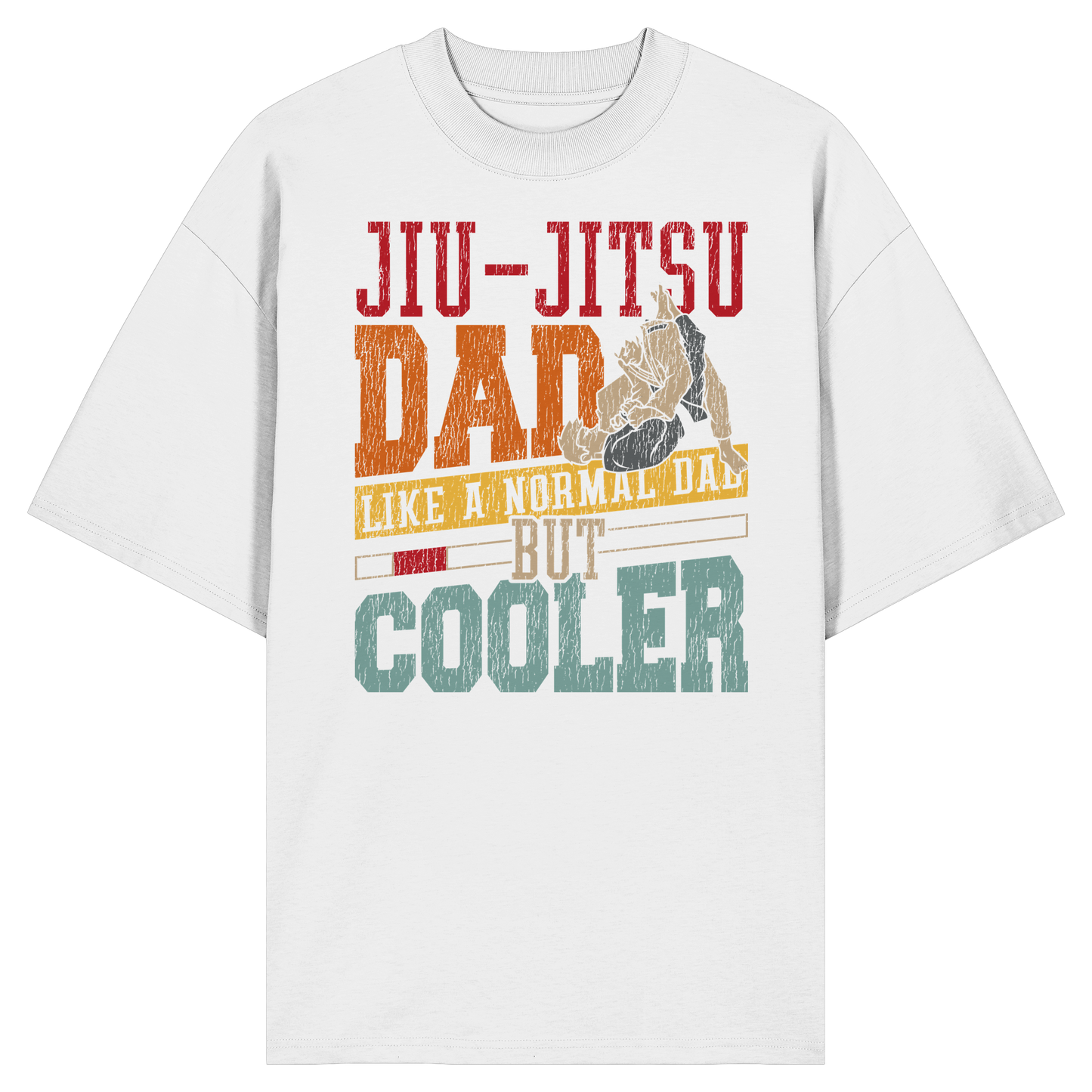 Jiu-Jitsu Dad - Organic Oversize Shirt