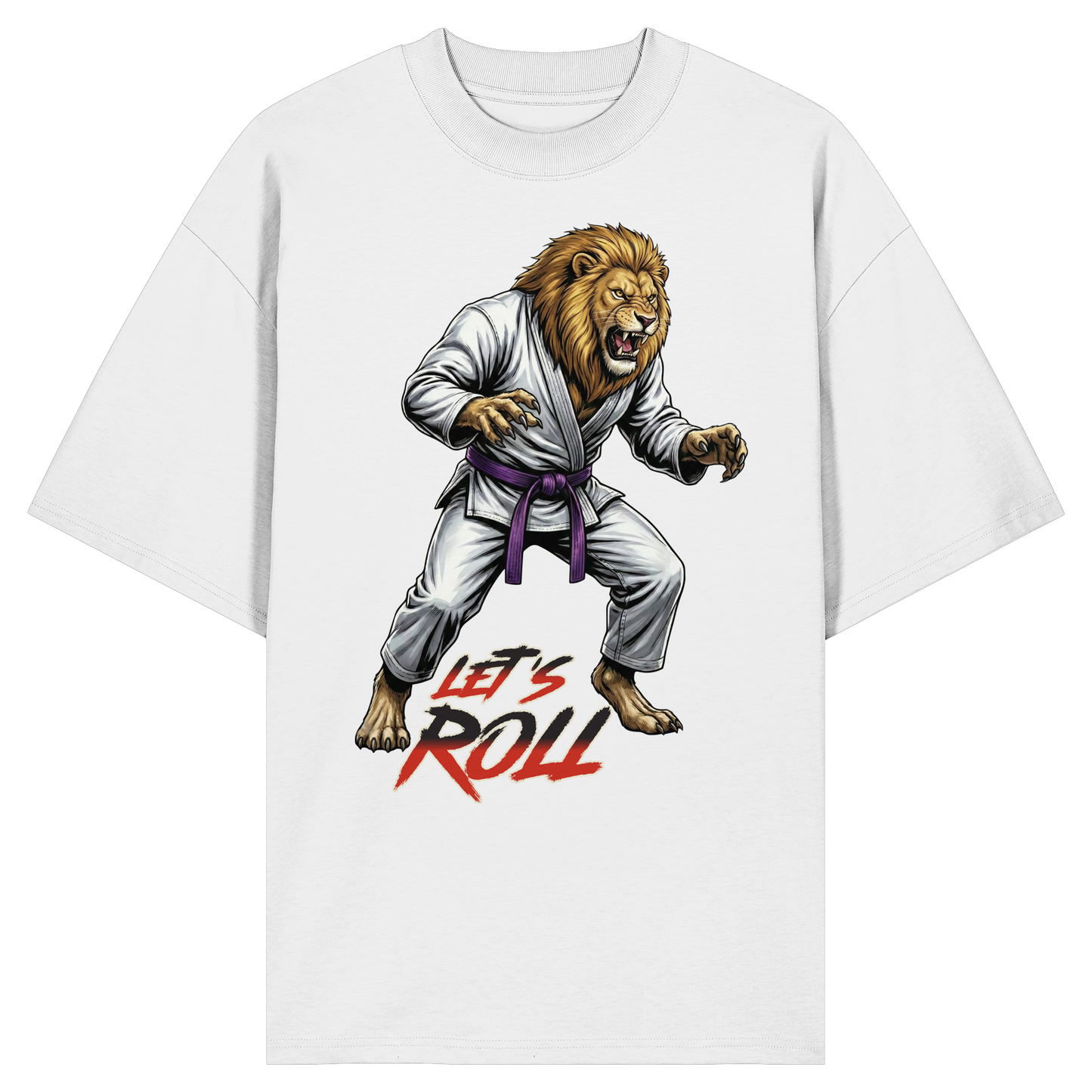 Lion – Let’s Roll - Organic Oversize Shirt
