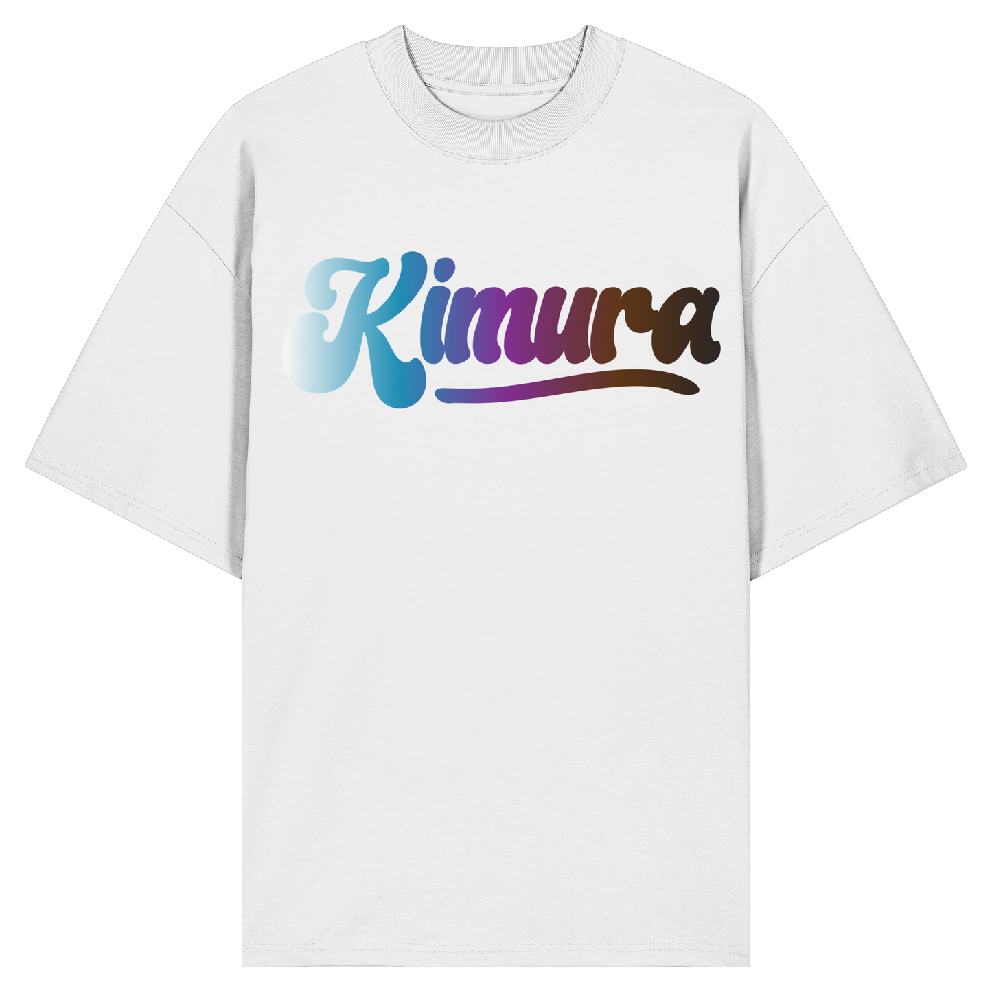 Kimura Script - Organic Oversize Shirt