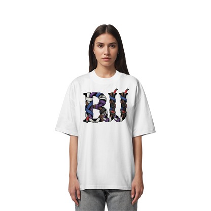 BJJ Belt Letters - Organic Oversize Shirt