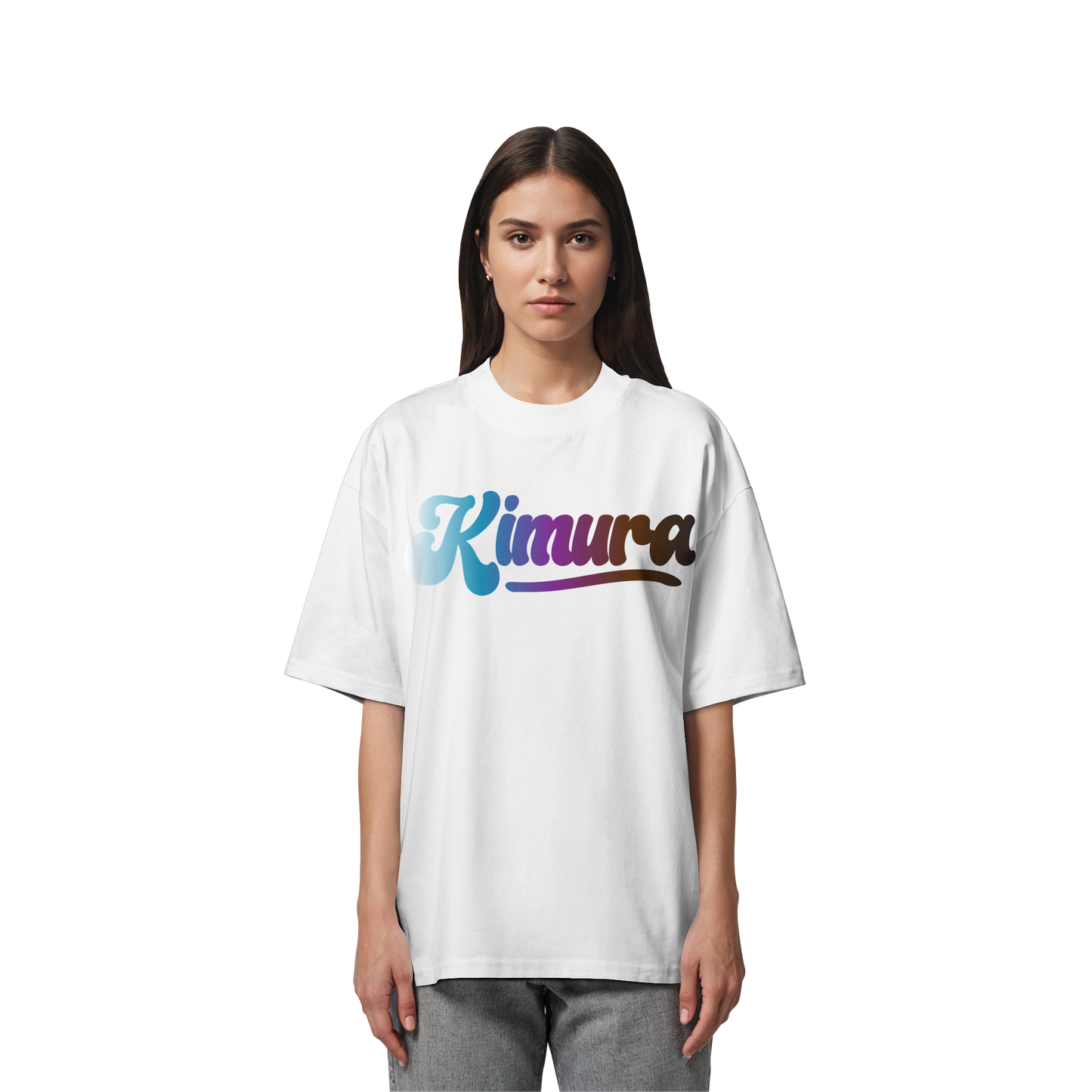 Kimura Script - Organic Oversize Shirt