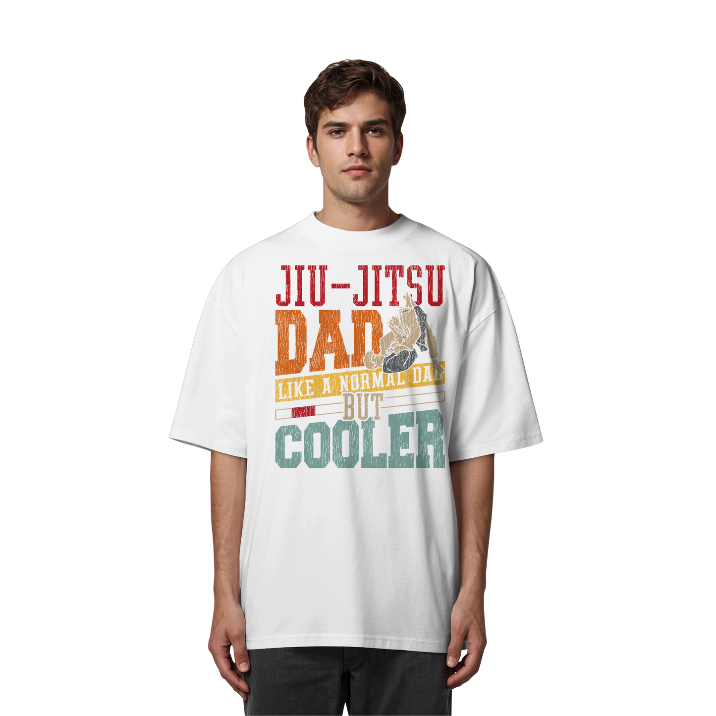 Jiu-Jitsu Dad - Organic Oversize Shirt
