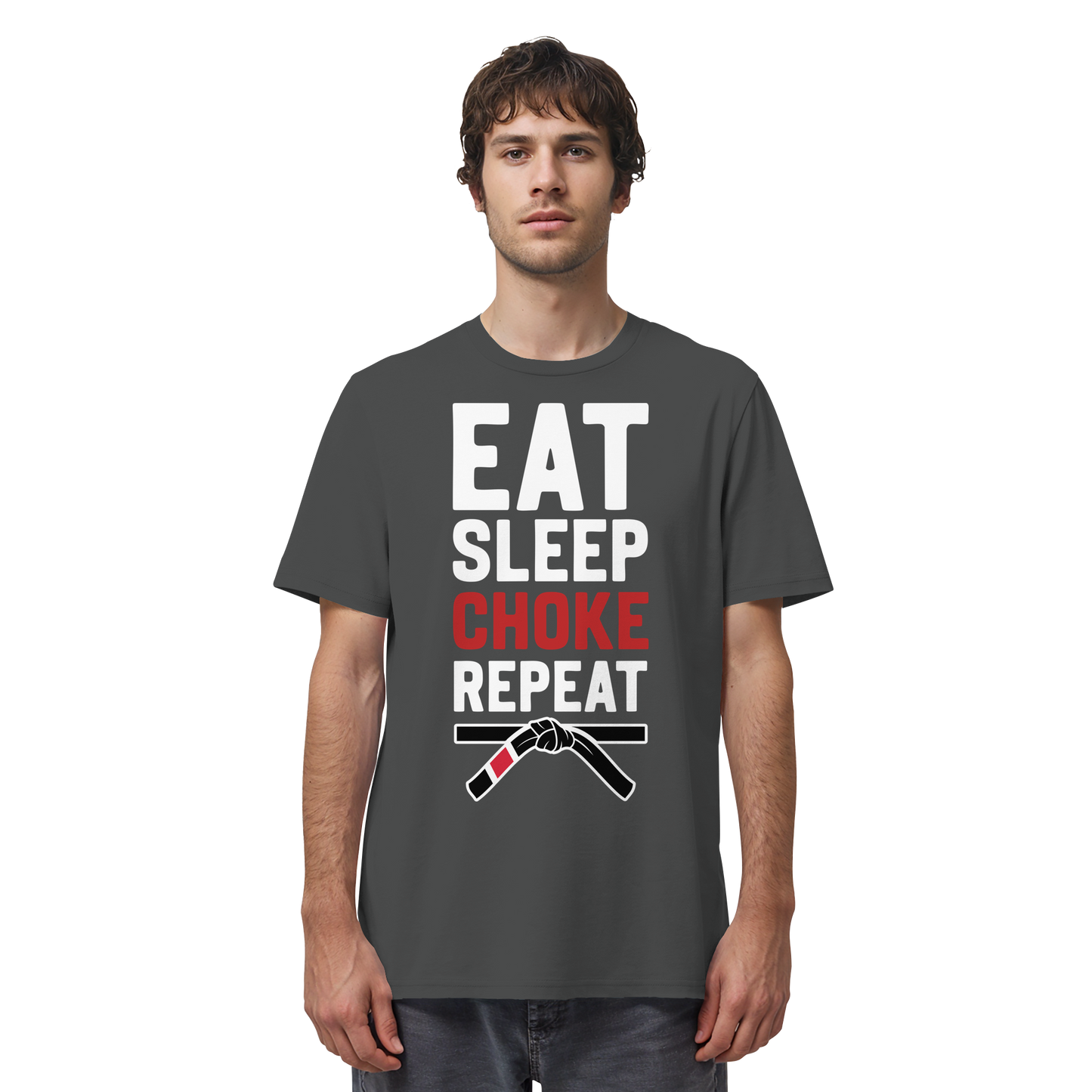 EAT. SLEEP. CHOKE. REPEAT. - Organic Shirt