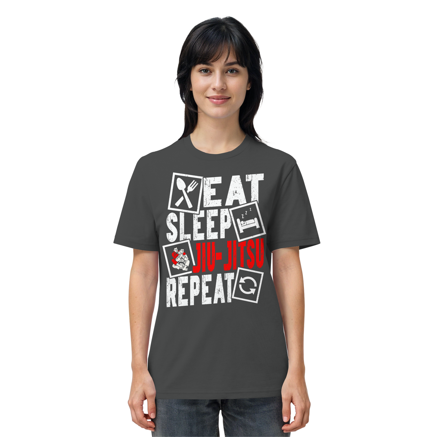 Eat Sleep Jiu-Jitsu Repeat - Organic Shirt