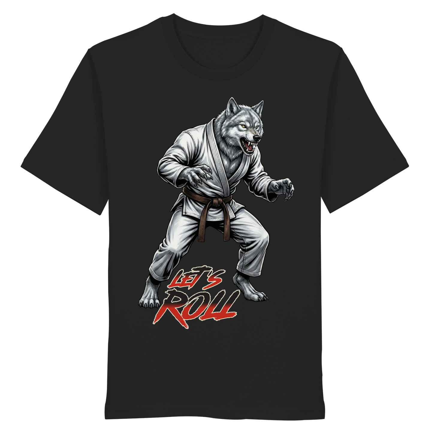 Wolf – Let’s Roll - Organic Shirt