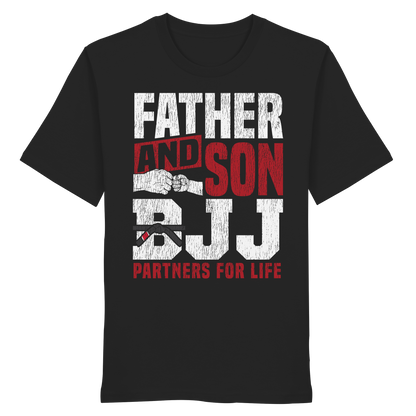 Father and Son BJJ – Partners for Life - Organic Shirt