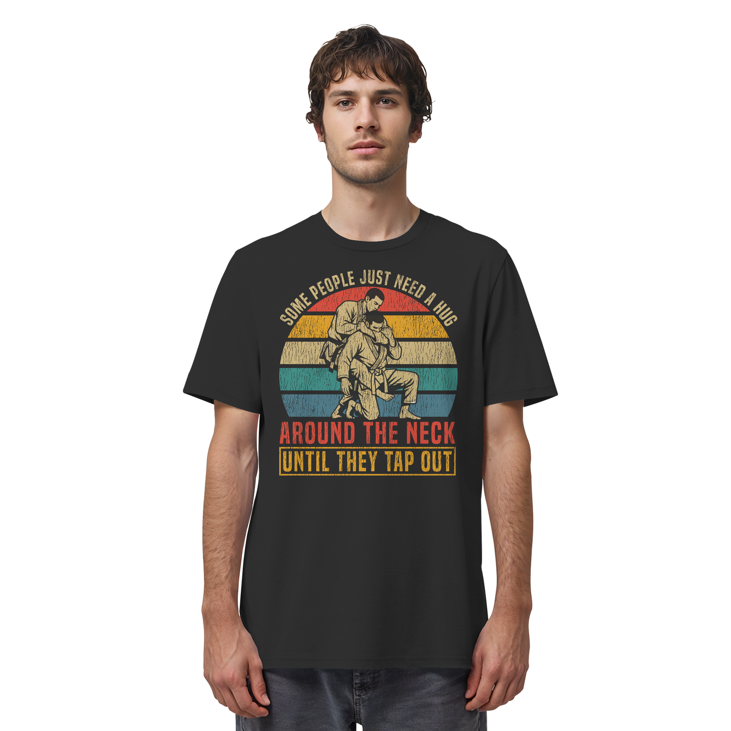 Some People Just Need a Hug – Retro - Organic Shirt