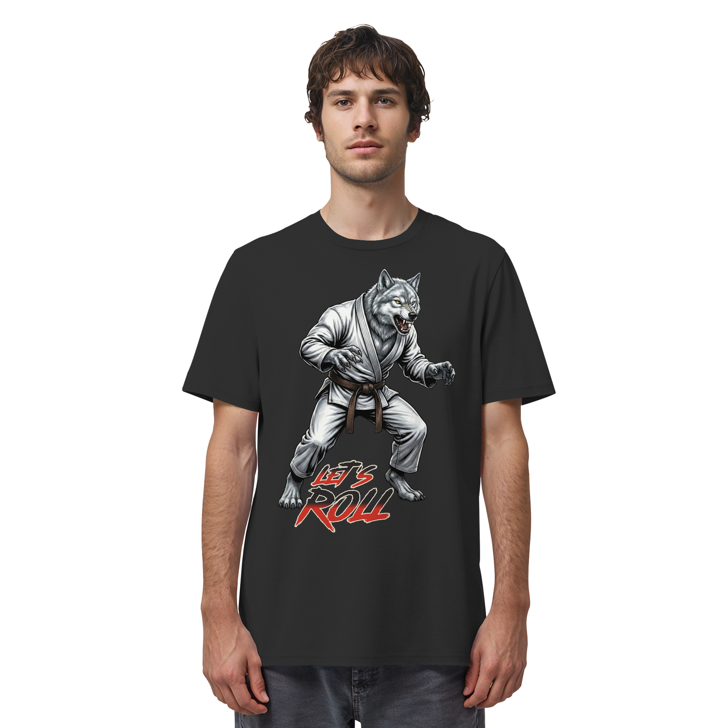 Wolf – Let’s Roll - Organic Shirt