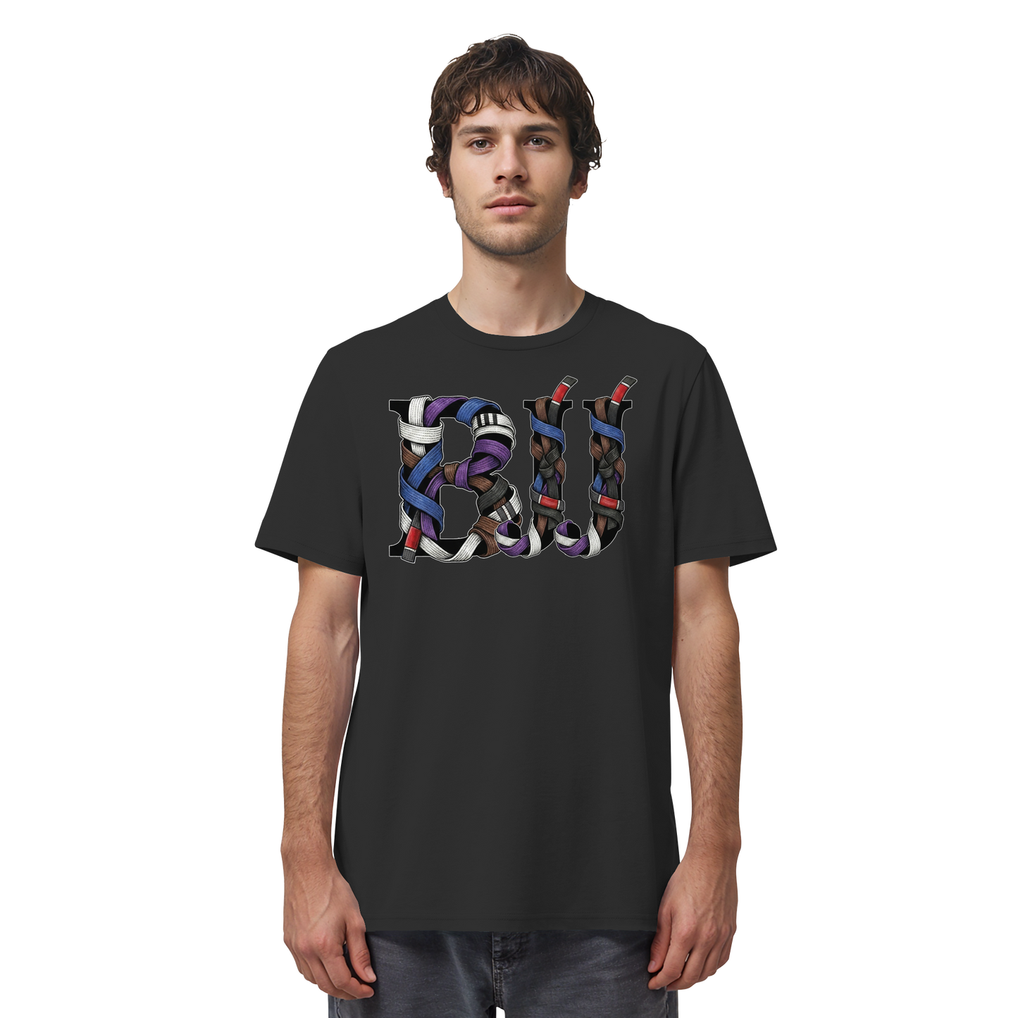 BJJ Belt Letters - Organic Shirt