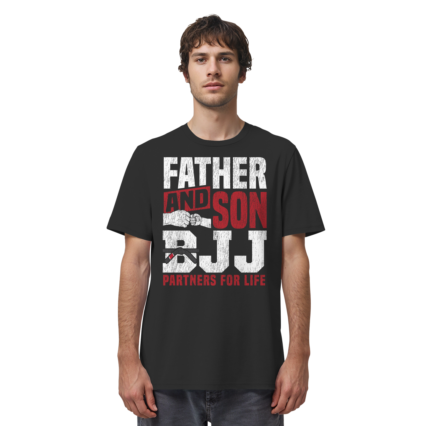 Father and Son BJJ – Partners for Life - Organic Shirt