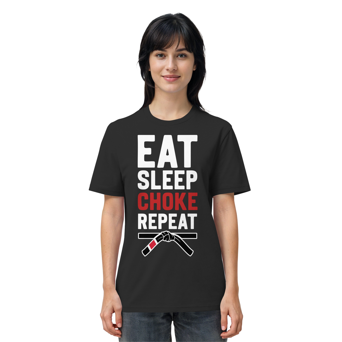 EAT. SLEEP. CHOKE. REPEAT. - Organic Shirt