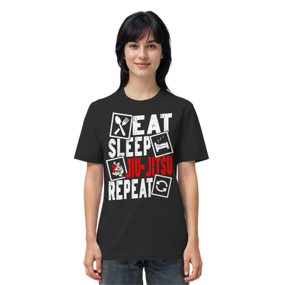 Eat Sleep Jiu-Jitsu Repeat - Organic Shirt