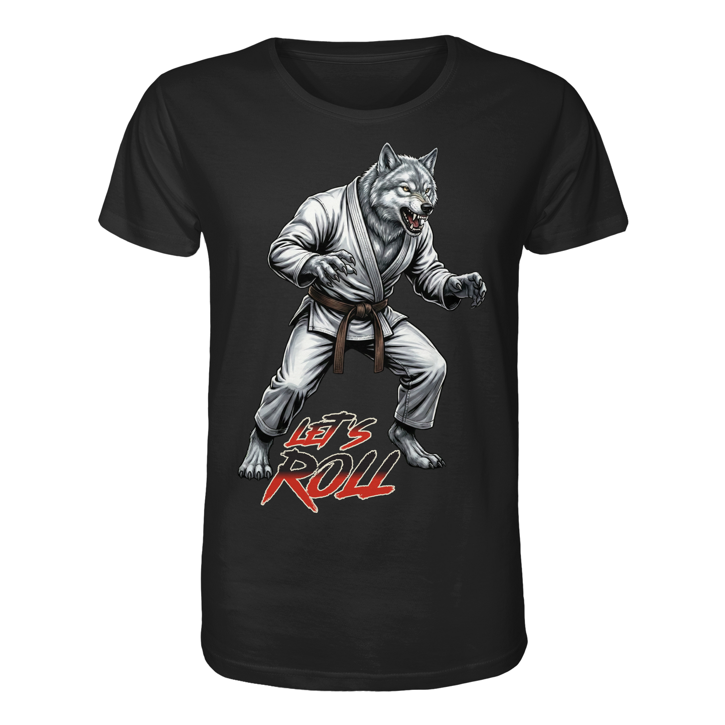 Wolf – Let’s Roll - Organic Shirt