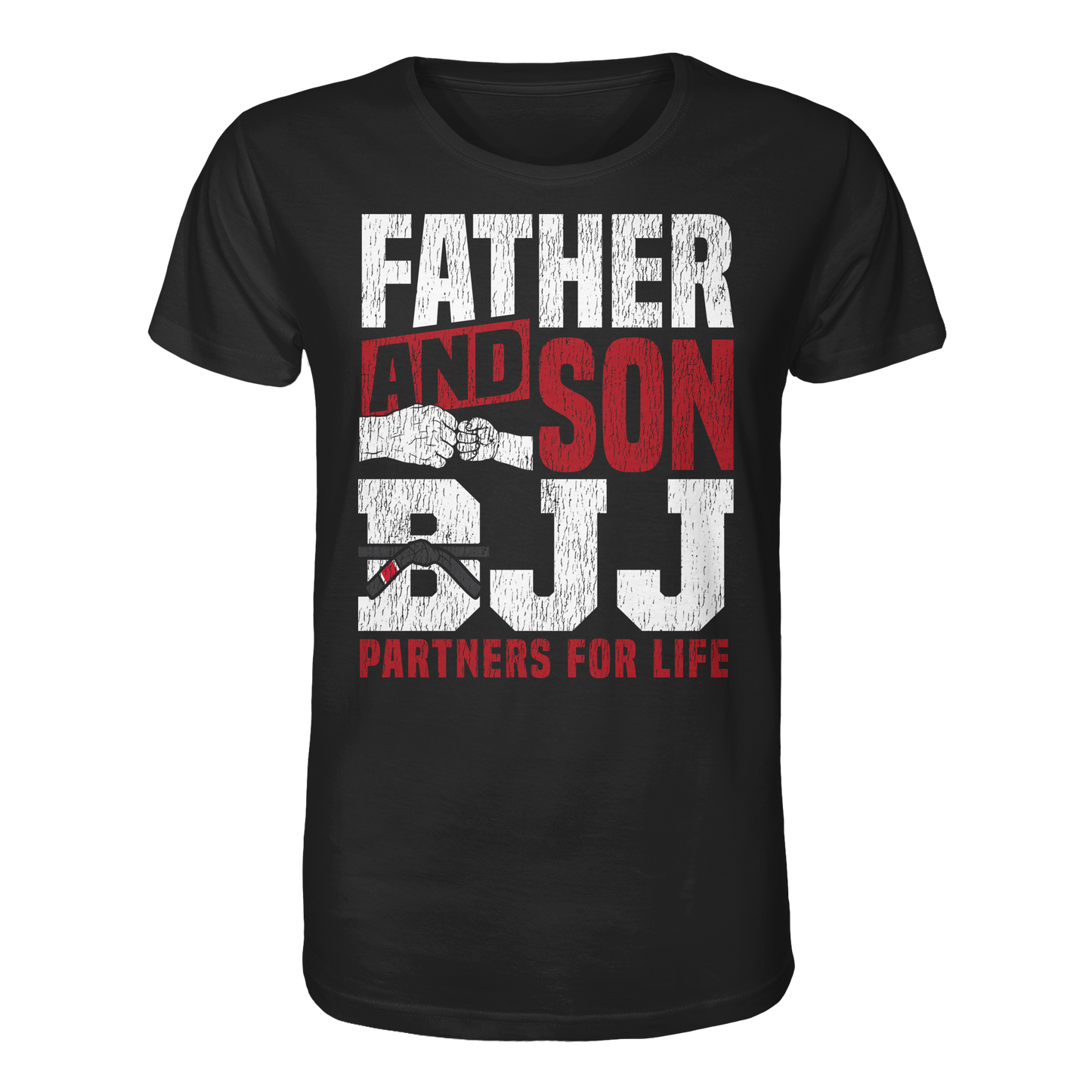 Father and Son BJJ – Partners for Life - Organic Shirt