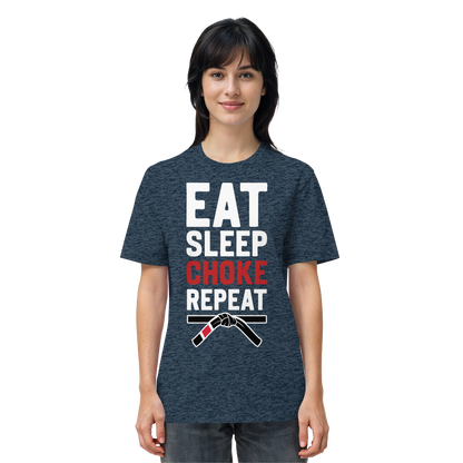 EAT. SLEEP. CHOKE. REPEAT. - Organic Shirt