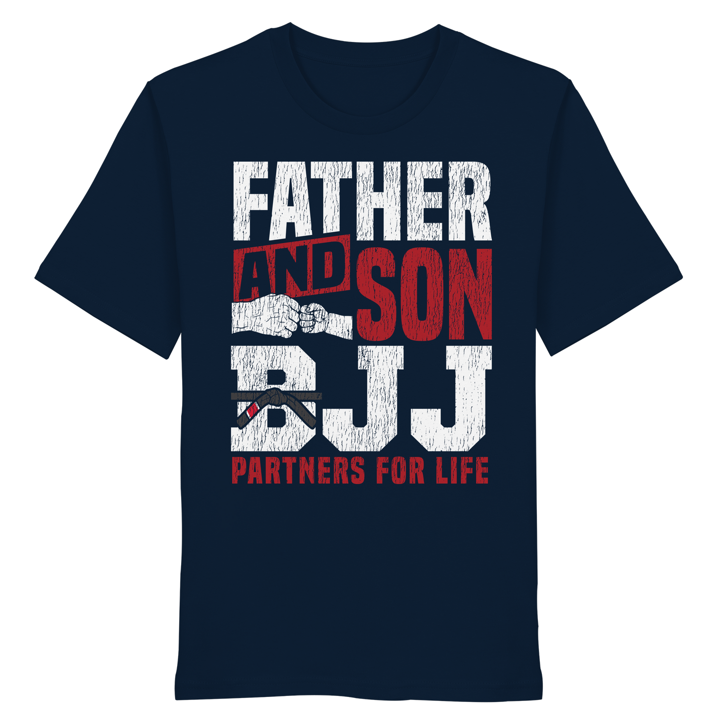 Father and Son BJJ – Partners for Life - Organic Shirt