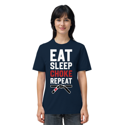 EAT. SLEEP. CHOKE. REPEAT. - Organic Shirt