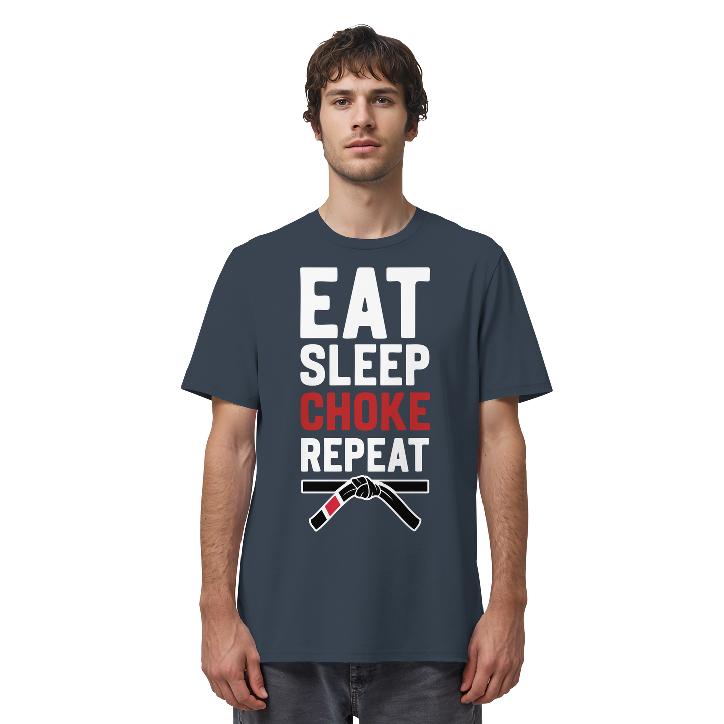 EAT. SLEEP. CHOKE. REPEAT. - Organic Shirt