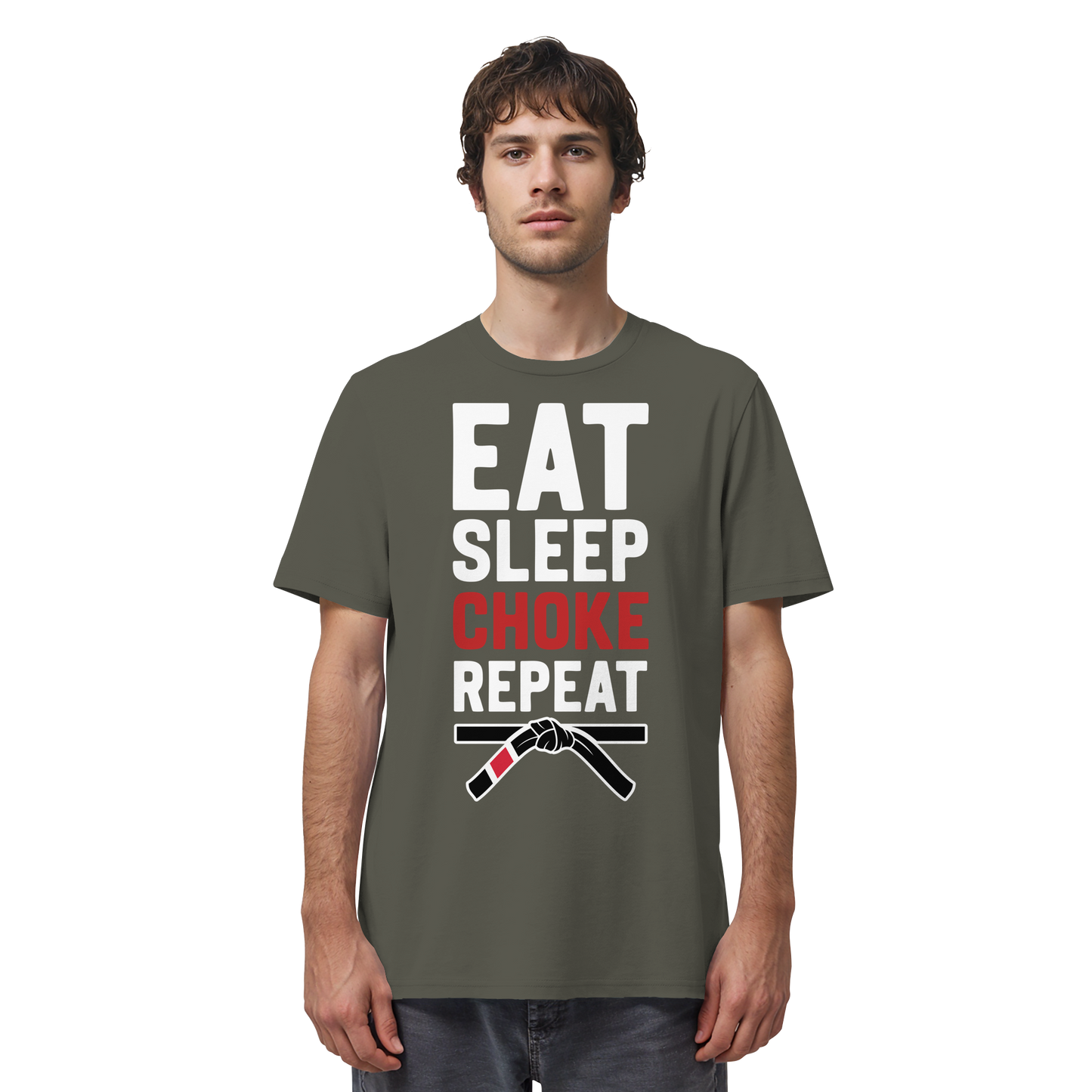 EAT. SLEEP. CHOKE. REPEAT. - Organic Shirt