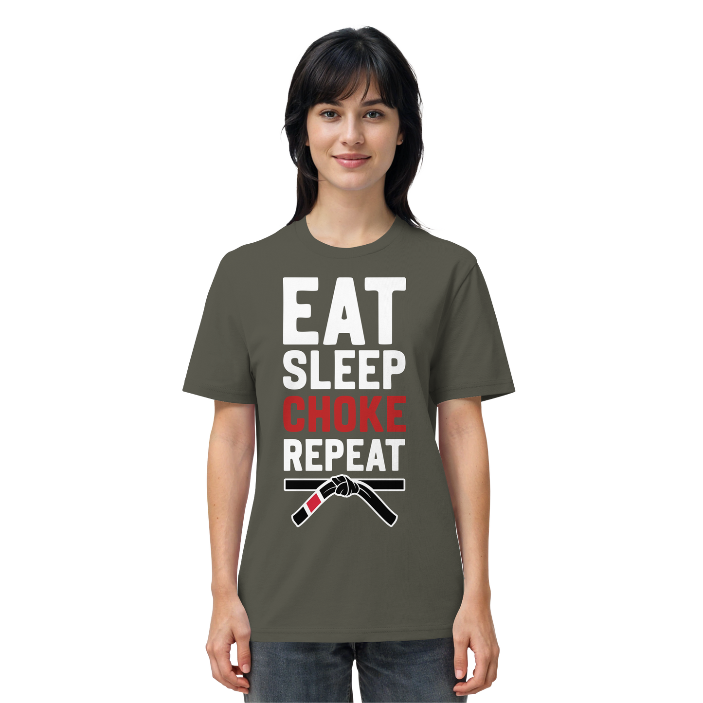 EAT. SLEEP. CHOKE. REPEAT. - Organic Shirt
