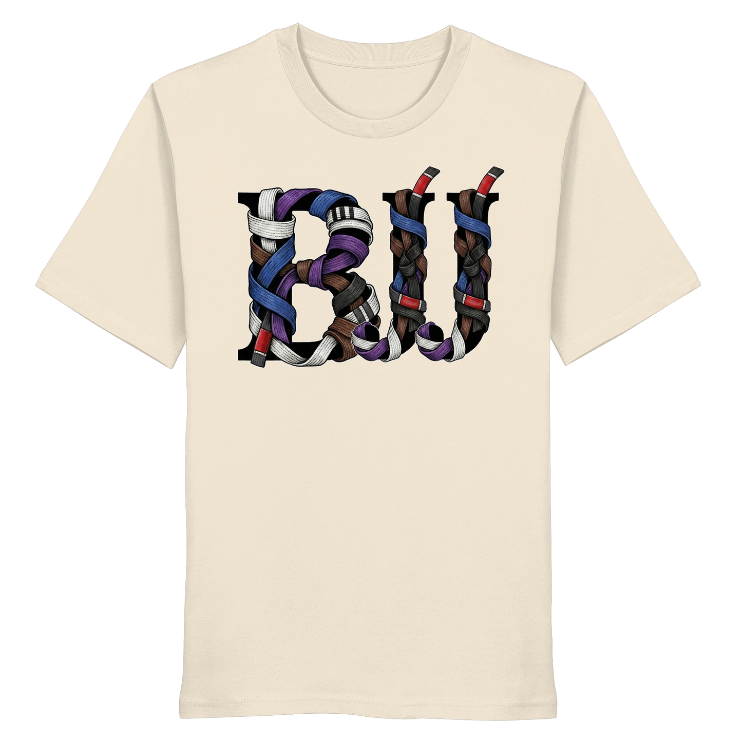 BJJ Belt Letters - Organic Shirt