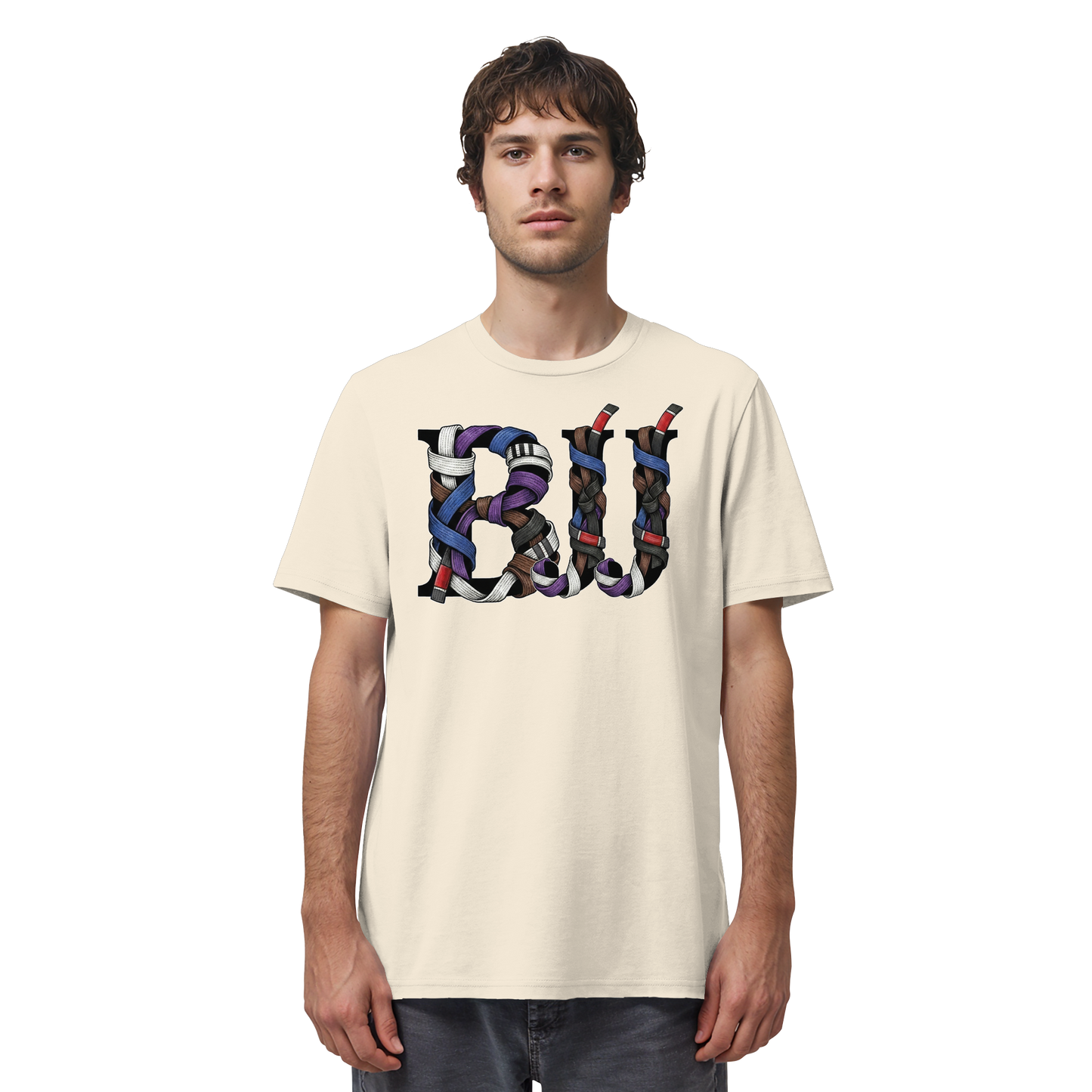 BJJ Belt Letters - Organic Shirt