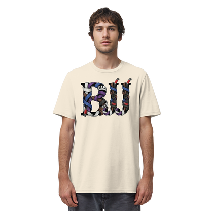 BJJ Belt Letters - Organic Shirt