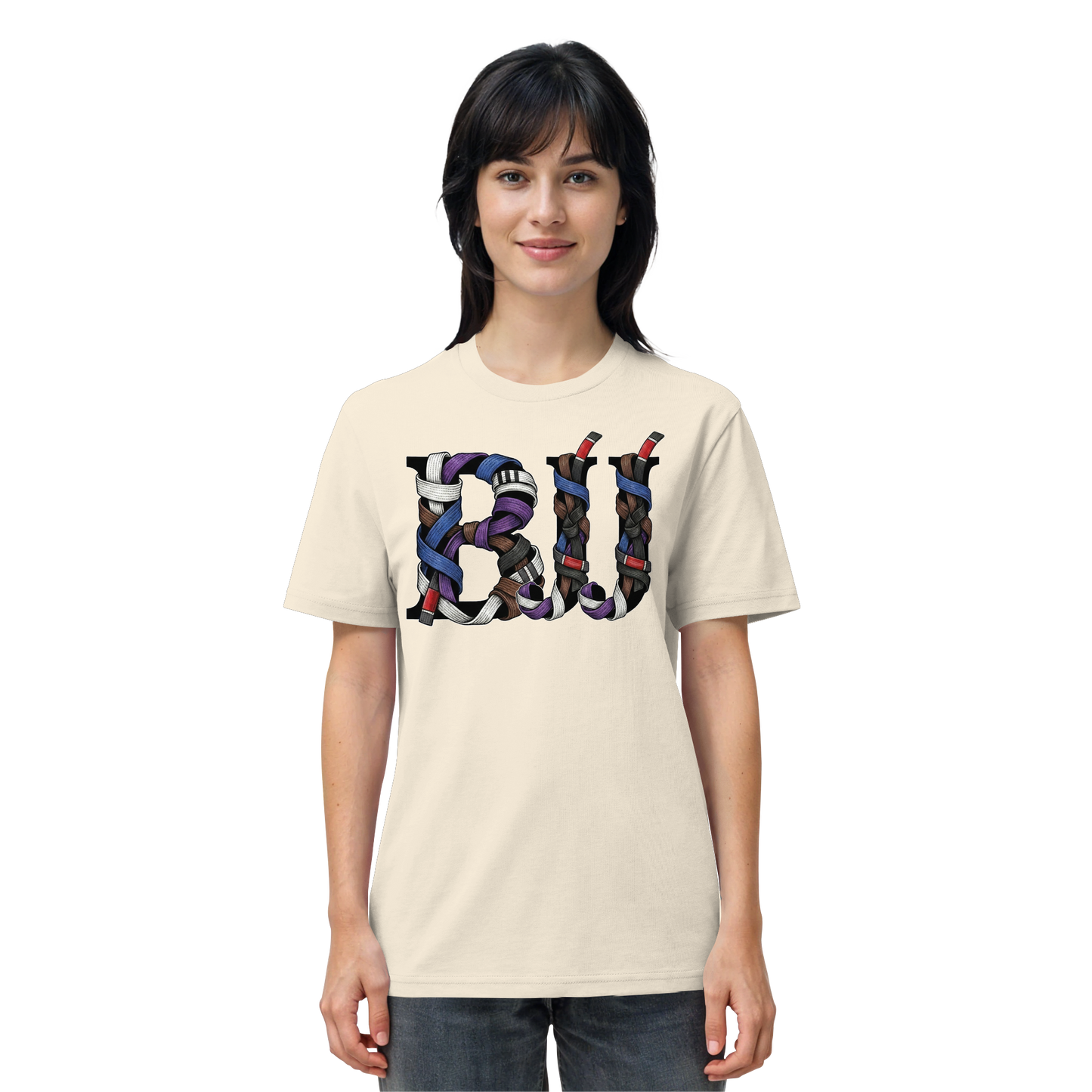 BJJ Belt Letters - Organic Shirt