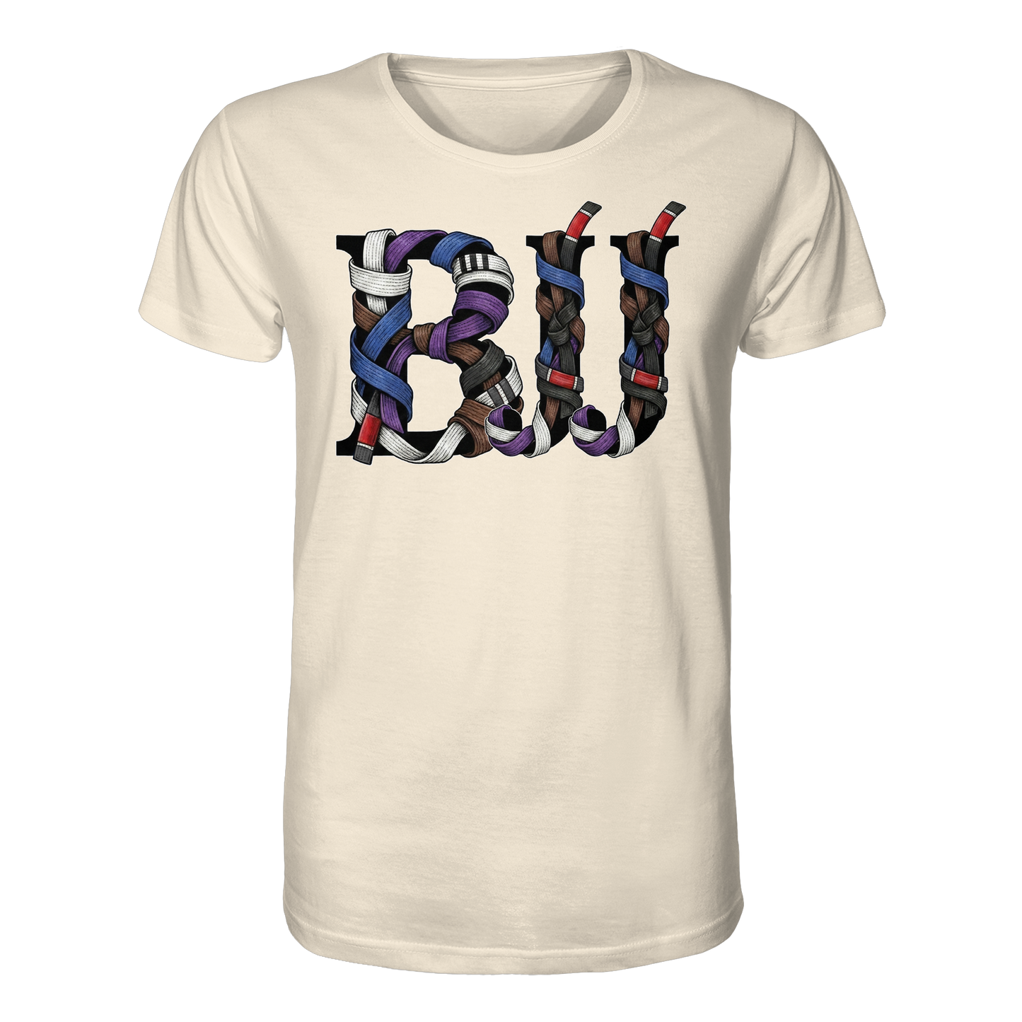BJJ Belt Letters - Organic Shirt