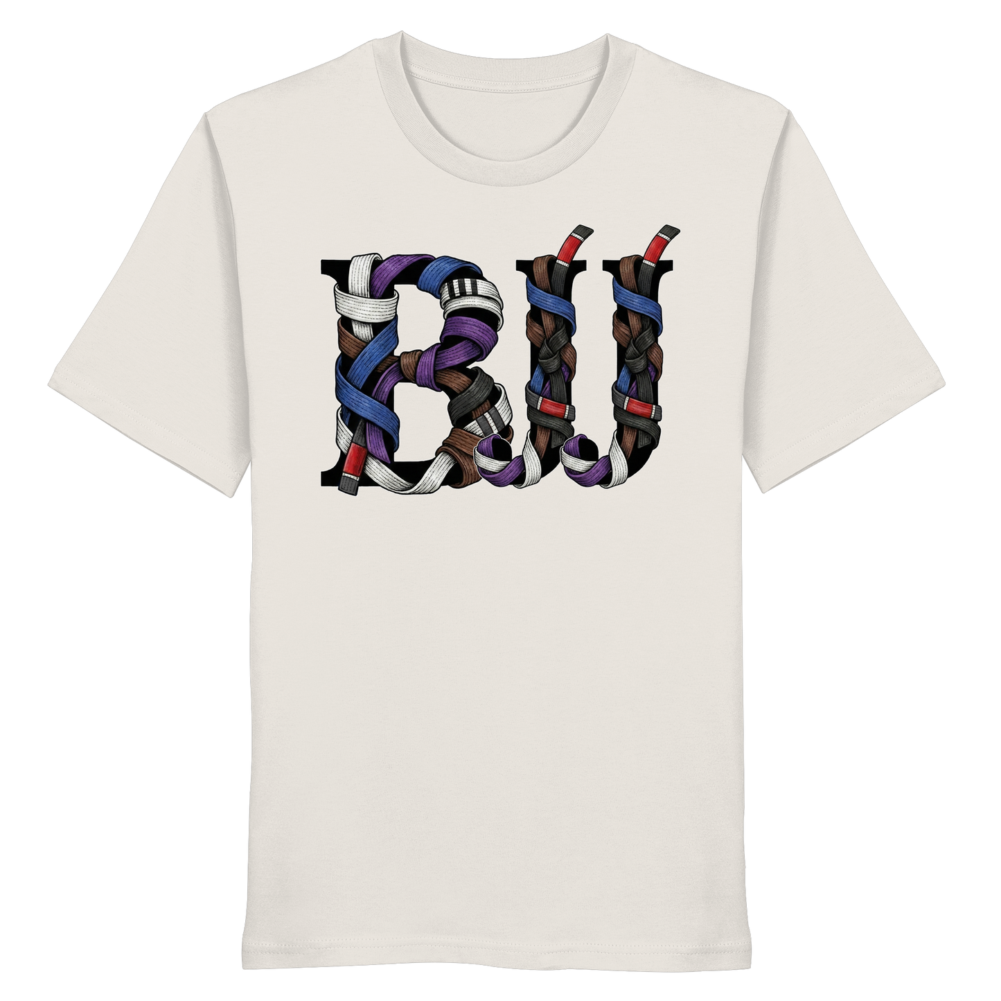 BJJ Belt Letters - Organic Shirt