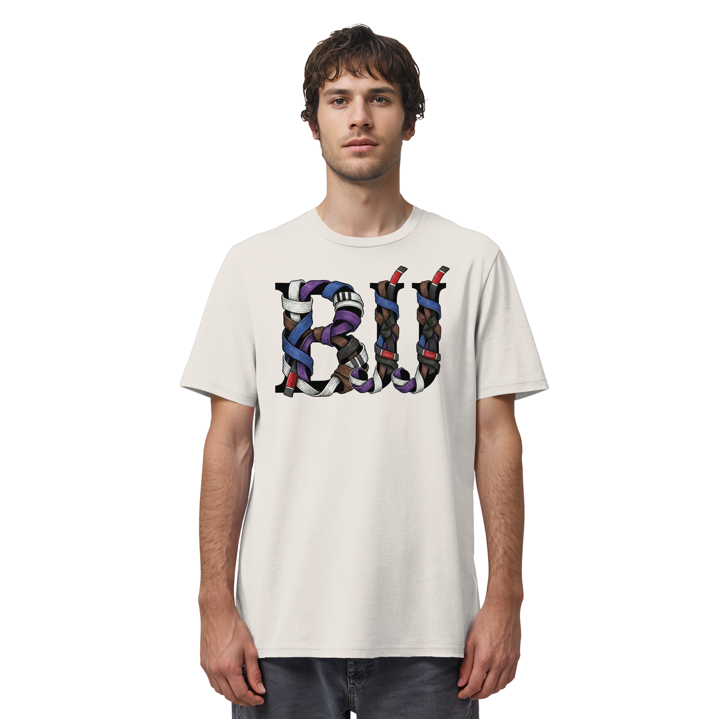 BJJ Belt Letters - Organic Shirt