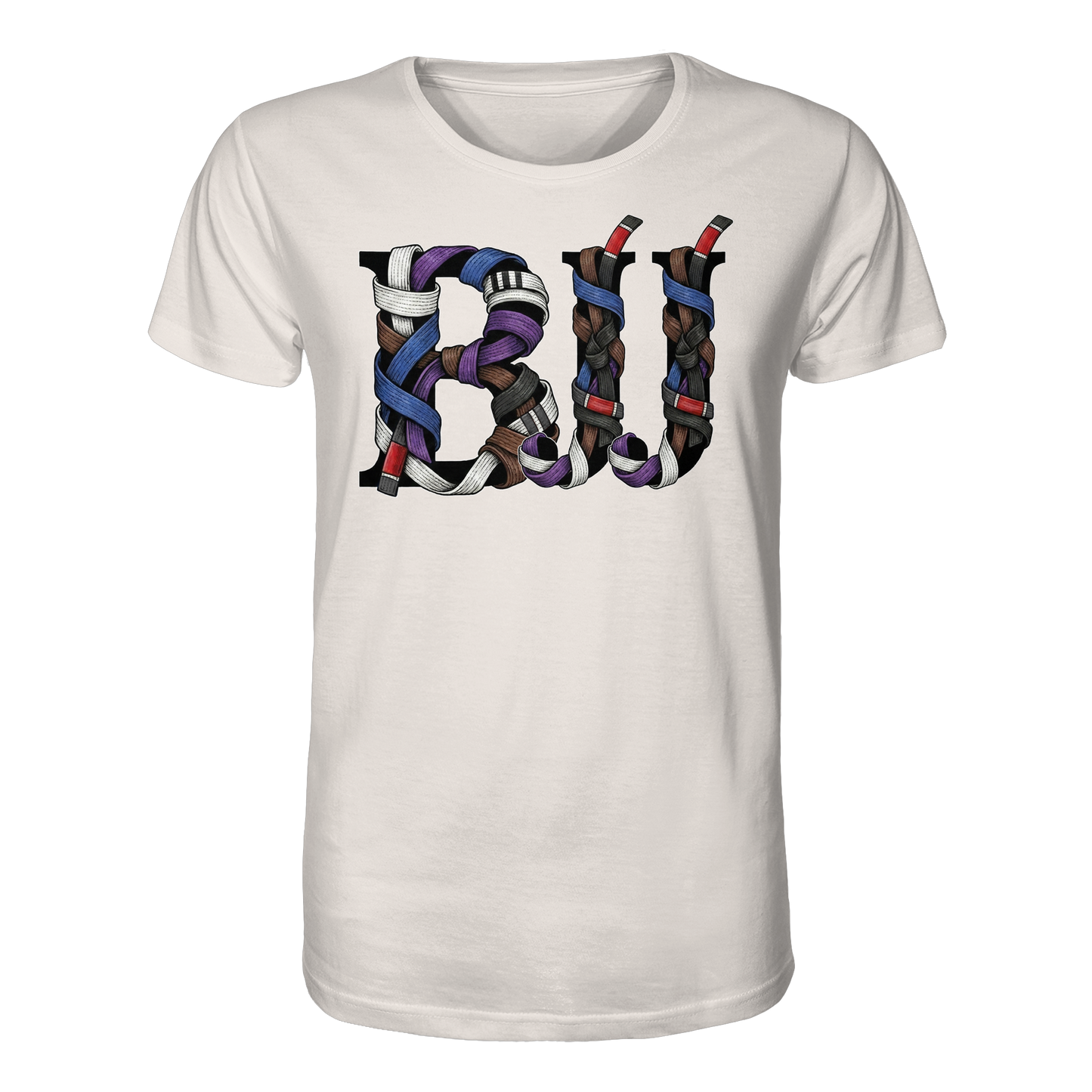 BJJ Belt Letters - Organic Shirt