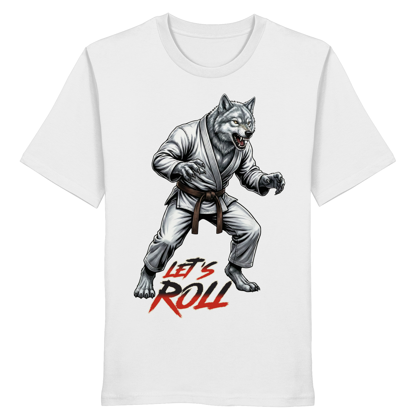 Wolf – Let’s Roll - Organic Shirt