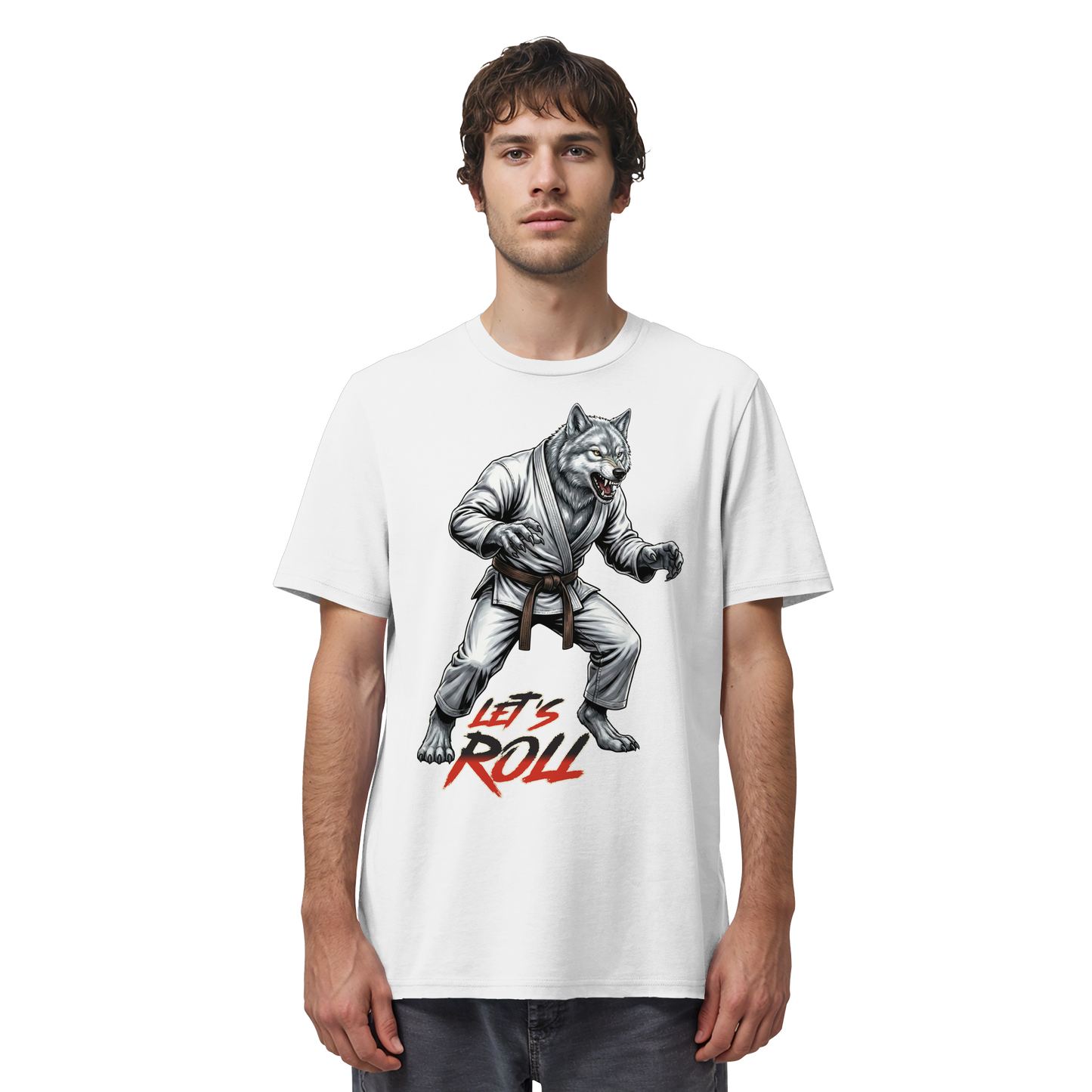Wolf – Let’s Roll - Organic Shirt