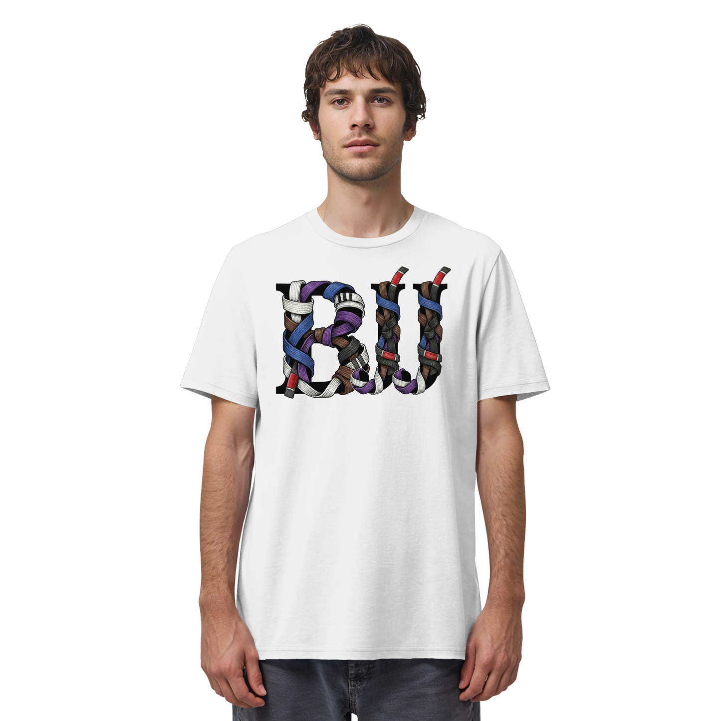 BJJ Belt Letters - Organic Shirt